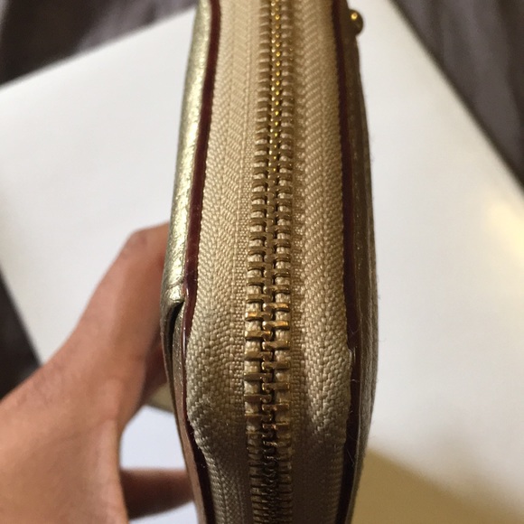 Kate Spade gold continental wallet - Picture 3 of 5